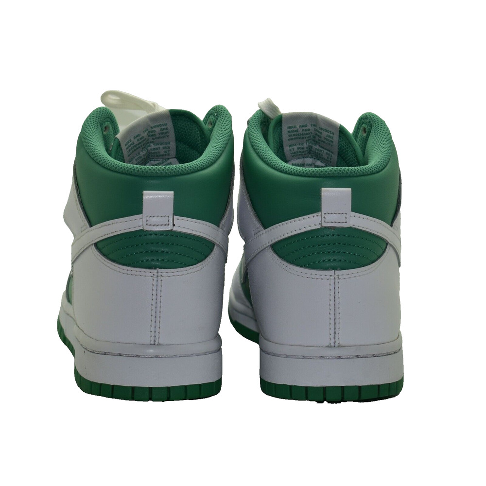 B5 Auth NIKE DUNK HI RETRO BTTYS Stadium Green/White Shoes DV0829-300 Size 9 - Picture 5 of 7